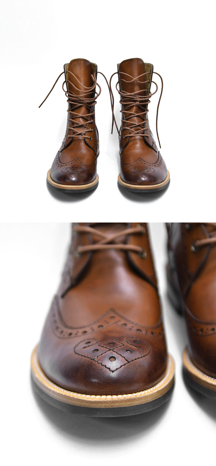 zerogrand wingtip boot